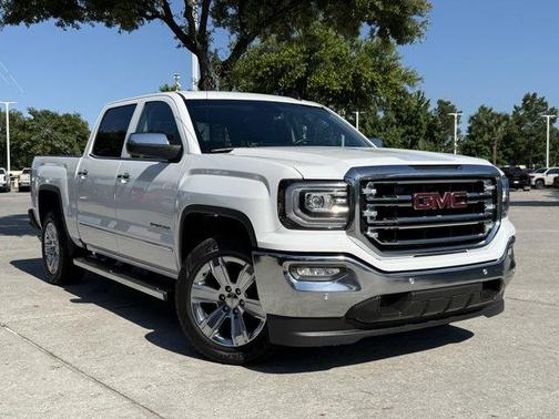 Summit White 2018 GMC Sierra 1500 SLT