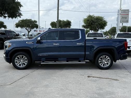 Pacific Blue Metallic 2021 GMC Sierra 1500 Denali