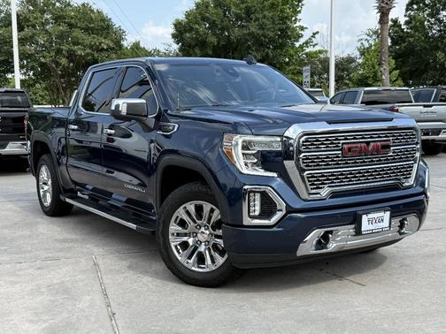 Pacific Blue Metallic 2021 GMC Sierra 1500 Denali