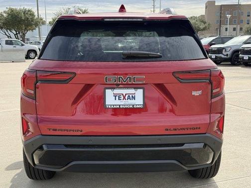 Volcanic Red 2026 GMC Terrain FWD Elevation