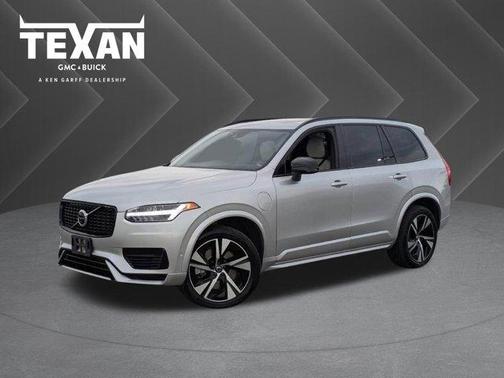 Bright Silver Metallic 2022 Volvo XC90 Recharge Plug-In Hybrid T8 R-Design 7 Passenger