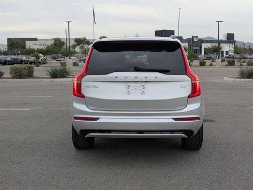 Bright Silver Metallic 2022 Volvo XC90 Recharge Plug-In Hybrid T8 R-Design 7 Passenger