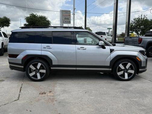 Shimmering Silver 2025 Hyundai SANTA FE Limited
