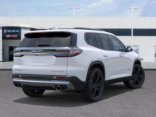Glacier White 2026 GMC Acadia Elevation