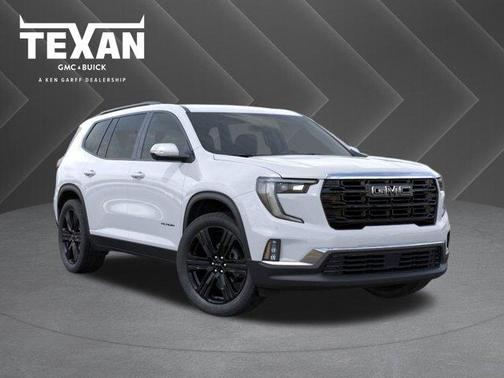 Glacier White 2026 GMC Acadia Elevation