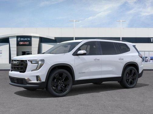Glacier White 2026 GMC Acadia Elevation