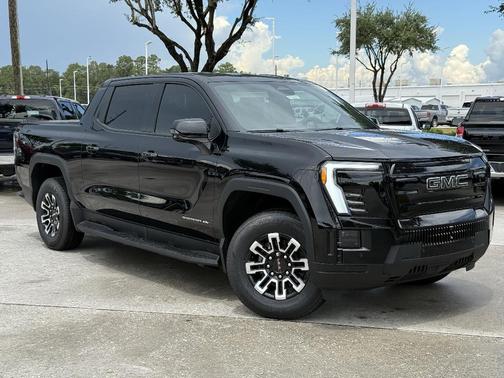 Onyx Black 2026 GMC Sierra EV Extended Range Elevation