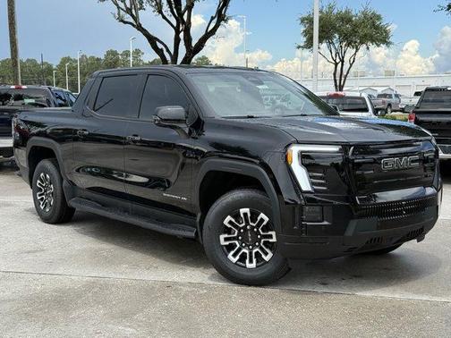Onyx Black 2026 GMC Sierra EV Extended Range Elevation