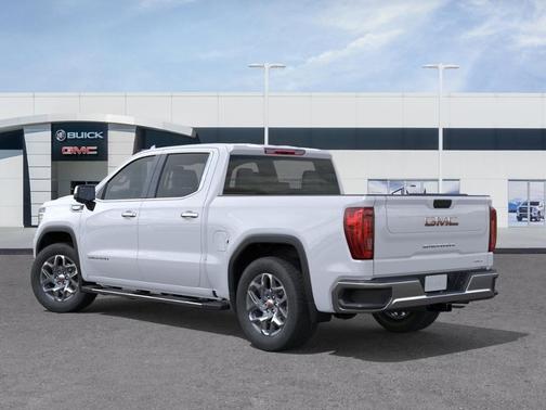 Glacier White 2026 GMC Sierra 1500 SLT