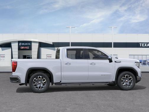 Glacier White 2026 GMC Sierra 1500 SLT