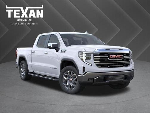 Glacier White 2026 GMC Sierra 1500 SLT