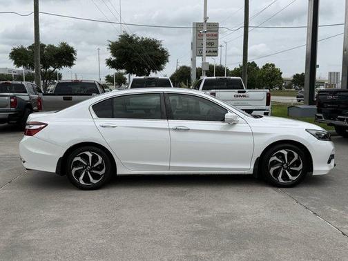 White 2016 Honda Accord EX-L