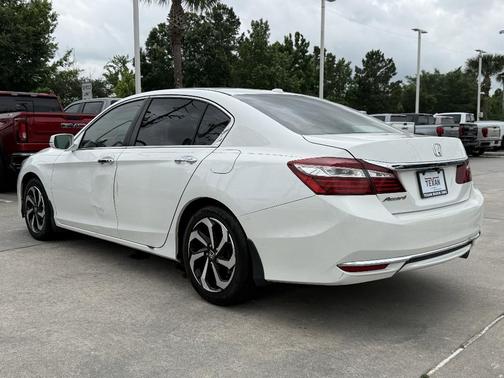 White 2016 Honda Accord EX-L