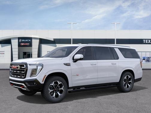 Summit White 2026 GMC Yukon XL AT4