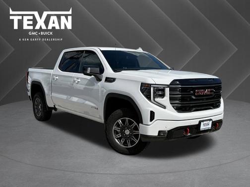 Summit White 2025 GMC Sierra 1500 AT4