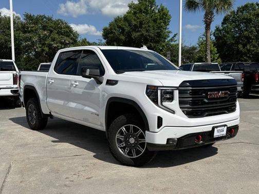 Summit White 2025 GMC Sierra 1500 AT4