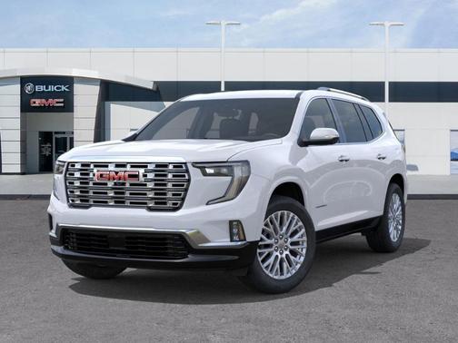 Glacier White 2026 GMC Acadia FWD Denali