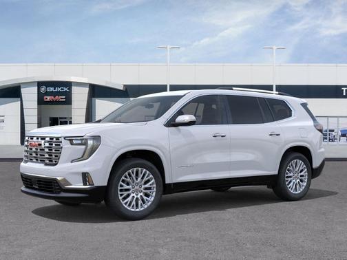 Glacier White 2026 GMC Acadia FWD Denali