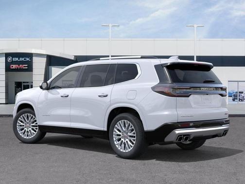 Glacier White 2026 GMC Acadia FWD Denali