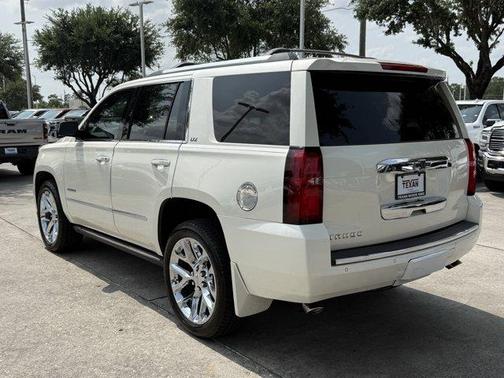 White Diamond Tri-Coat 2015 Chevrolet Tahoe LTZ