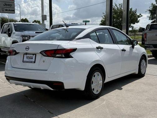 Cloud White 2024 Nissan Versa S