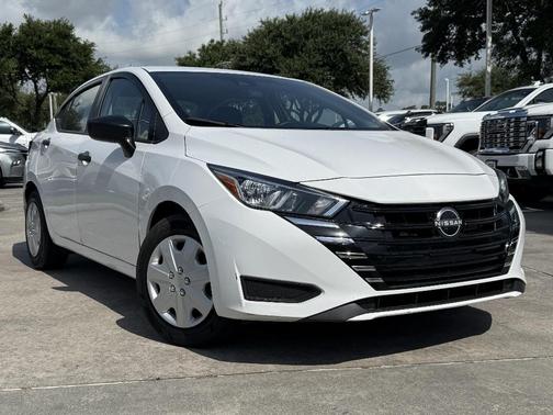 Cloud White 2024 Nissan Versa S