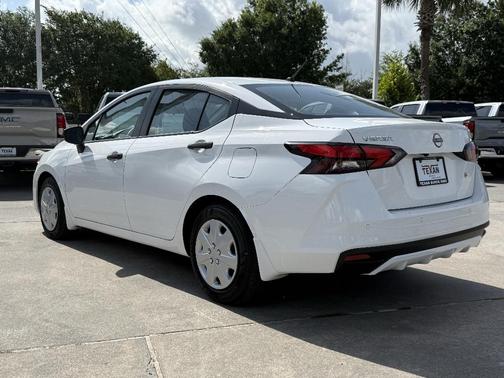 Cloud White 2024 Nissan Versa S