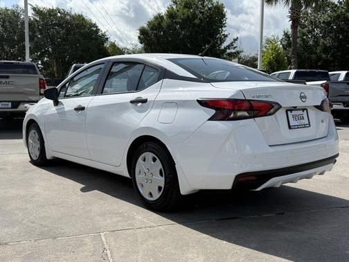 Cloud White 2024 Nissan Versa S