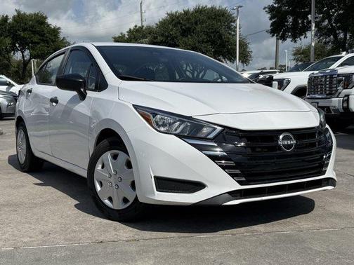 Cloud White 2024 Nissan Versa S