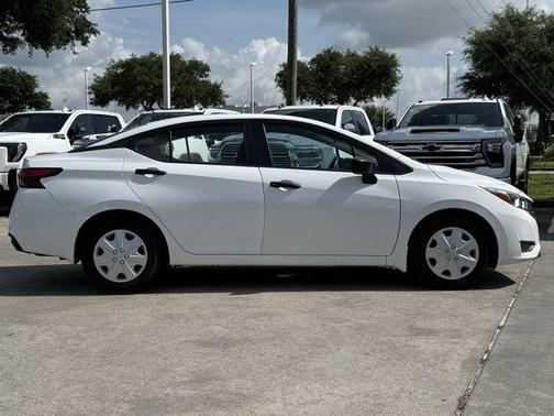 Cloud White 2024 Nissan Versa S