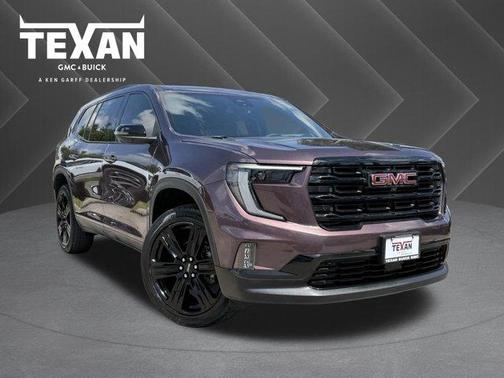 Crystal Metallic 2024 GMC Acadia Elevation