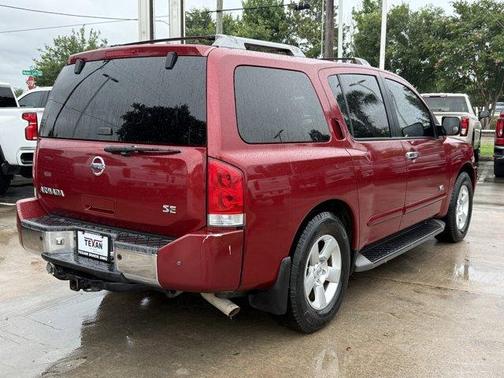 Red Brawn 2007 Nissan Armada SE
