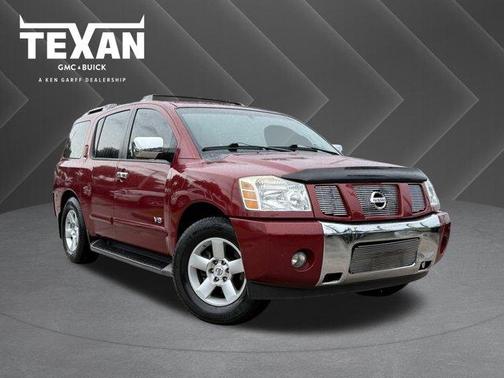Red Brawn 2007 Nissan Armada SE
