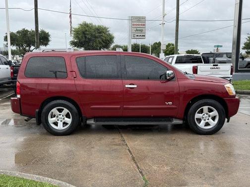 Red Brawn 2007 Nissan Armada SE