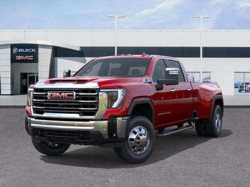 Volcanic Red 2026 GMC Sierra 3500 SLT