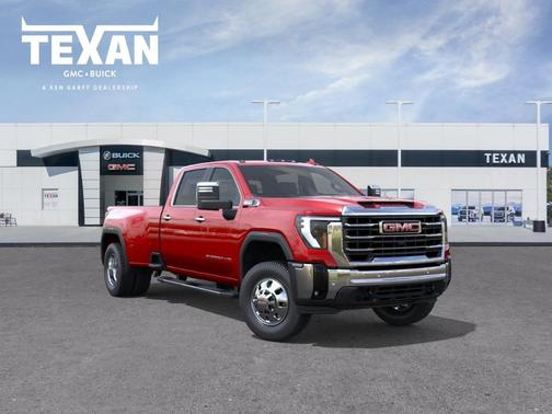 Volcanic Red 2026 GMC Sierra 3500 SLT
