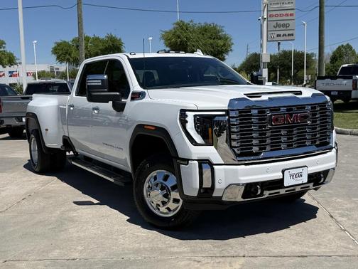 Summit White 2025 GMC Sierra 3500 Denali