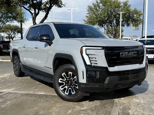 Gray 2026 GMC Sierra EV Extended Range Elevation