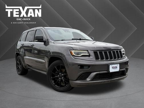 Granite Crystal Clearcoat Metallic 2016 Jeep Grand Cherokee High Altitude