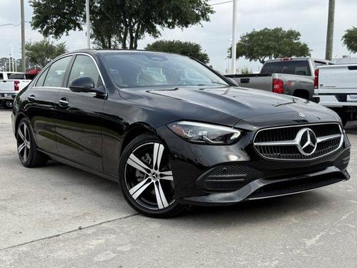 Black 2025 Mercedes-Benz C-Class C 300 4MATIC