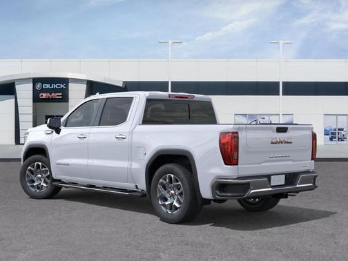 Glacier White 2026 GMC Sierra 1500 SLT