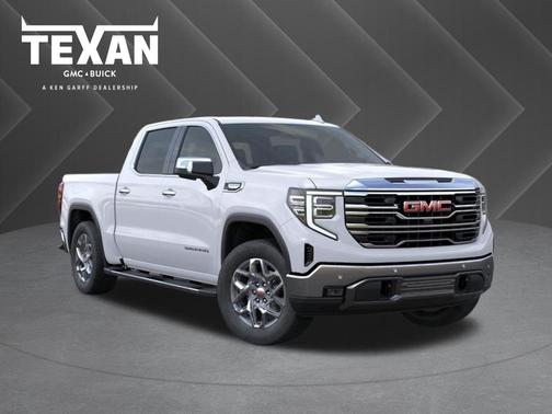 Glacier White 2026 GMC Sierra 1500 SLT