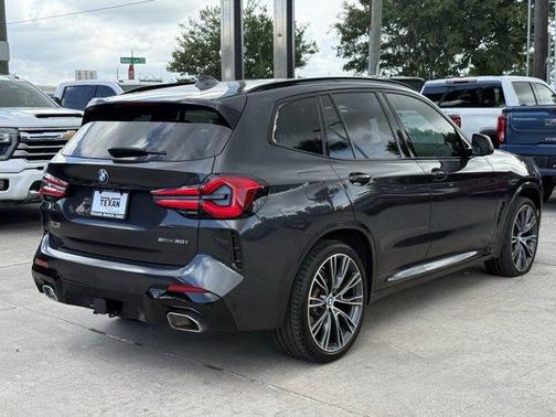 Dark Graphite Metallic 2023 BMW X3 sDrive30i