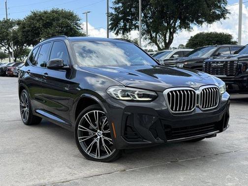 Dark Graphite Metallic 2023 BMW X3 sDrive30i