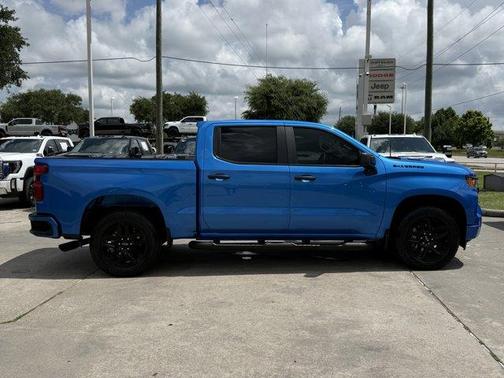 Rip Tide Blue 2025 Chevrolet Silverado 1500 Custom