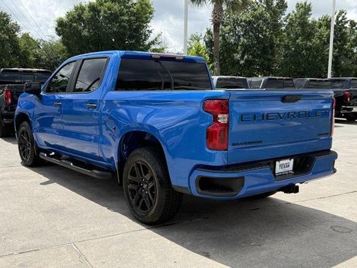 Rip Tide Blue 2025 Chevrolet Silverado 1500 Custom