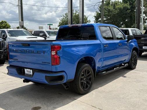 Rip Tide Blue 2025 Chevrolet Silverado 1500 Custom