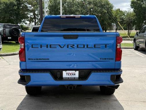 Rip Tide Blue 2025 Chevrolet Silverado 1500 Custom