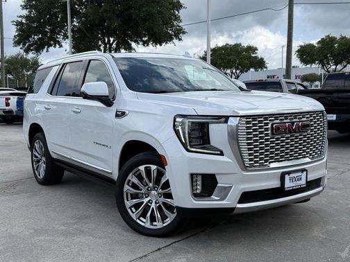 White Frost Tri-Coat 2021 GMC Yukon Denali