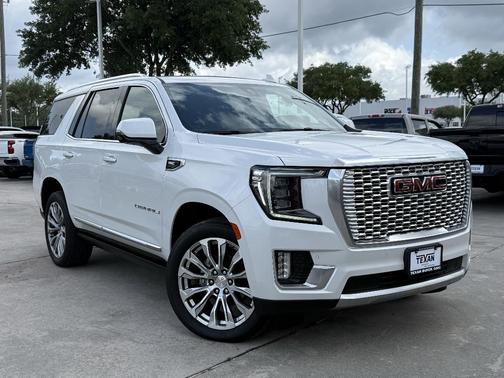 White Frost Tri-Coat 2021 GMC Yukon Denali